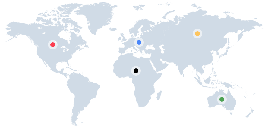 Federations Map