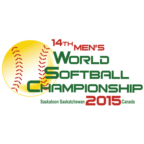 XIV Men's Softball World Championship Logo