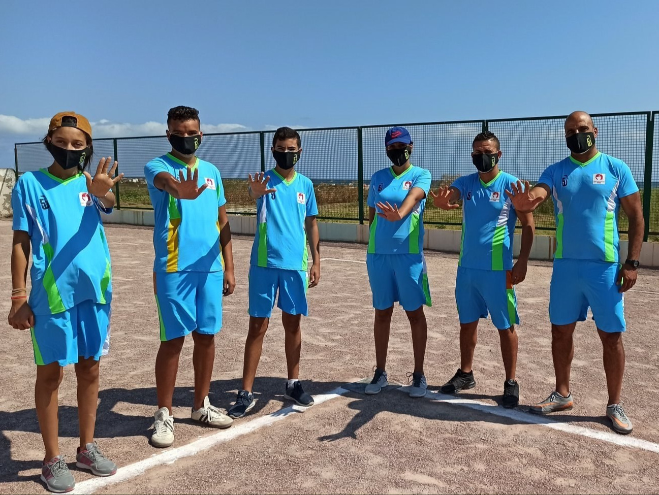 Le Championnat National de Baseball5 Tunisien en action