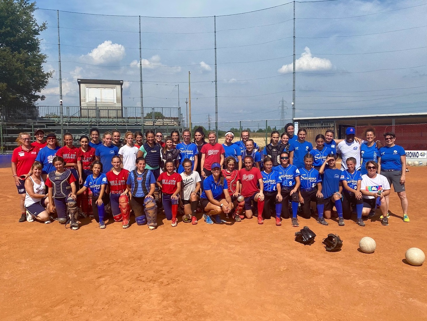 Becky Blatnick's Pitching Clinics Across Northern Italy Federazione