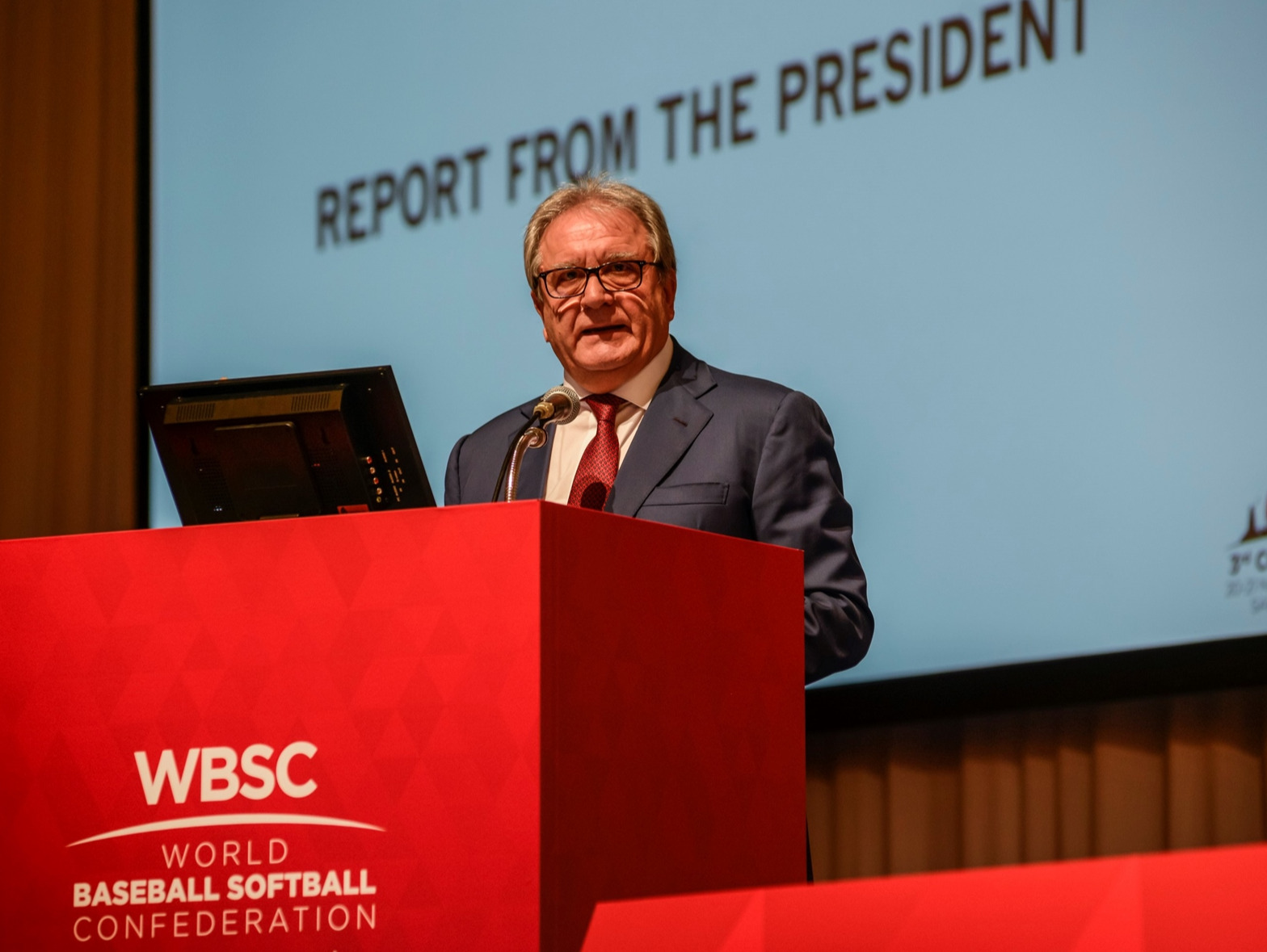 WBSCフラッカーリ会長「われわれは素晴らしい競技仲間」