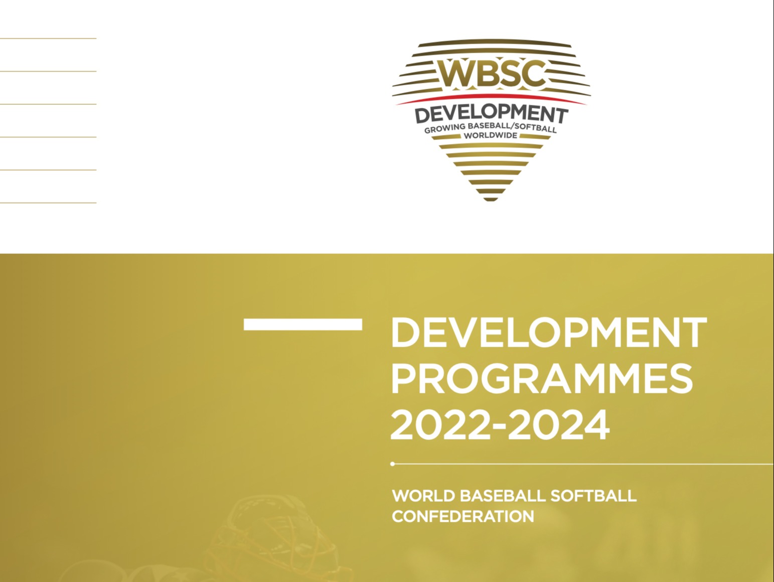 WBSC Development Programmes manual published for 2022-24 - World ...