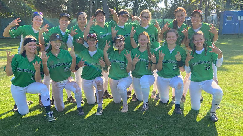 Wanderers erster Finalist der Softball Bundesliga | Split im zweiten Semifinale
