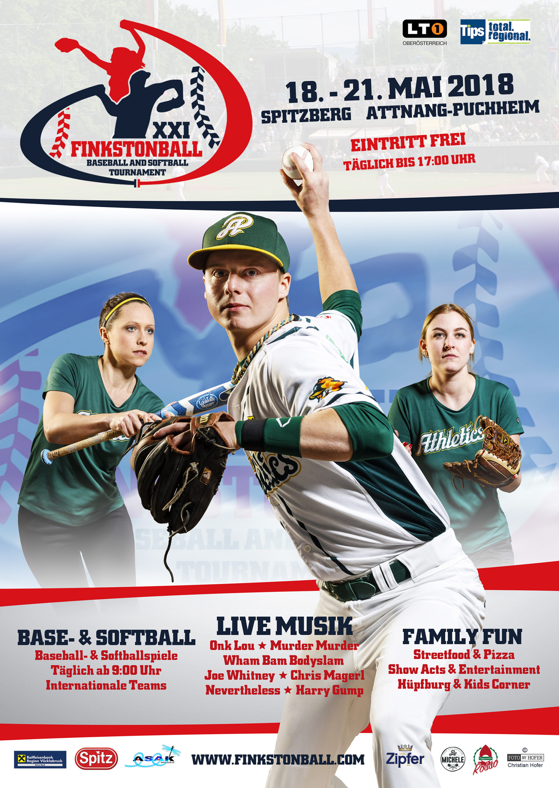 Finkstonball 2018: Das Teilnehmerfeld für Europas größtes Baseball Festival steht