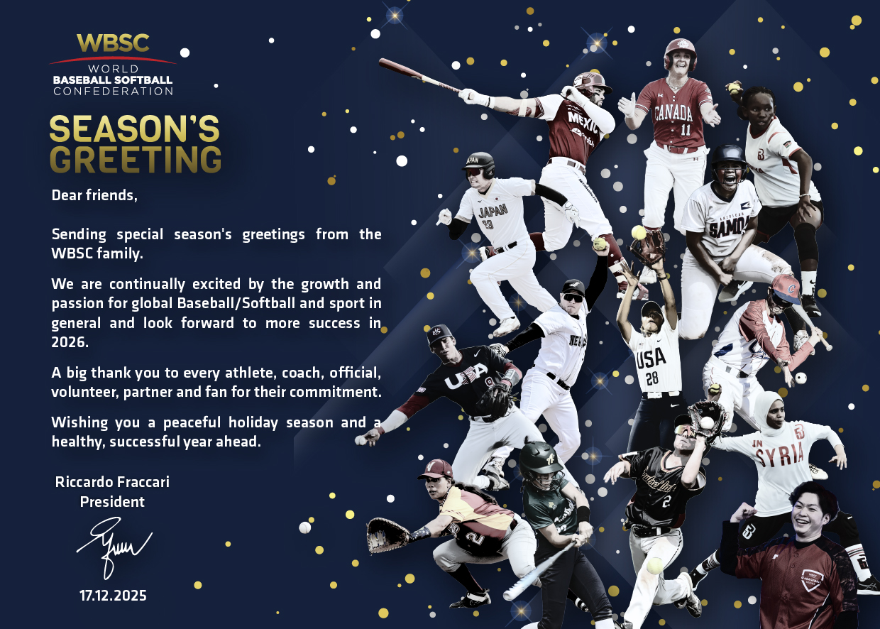 WBSC End of Year card 2025