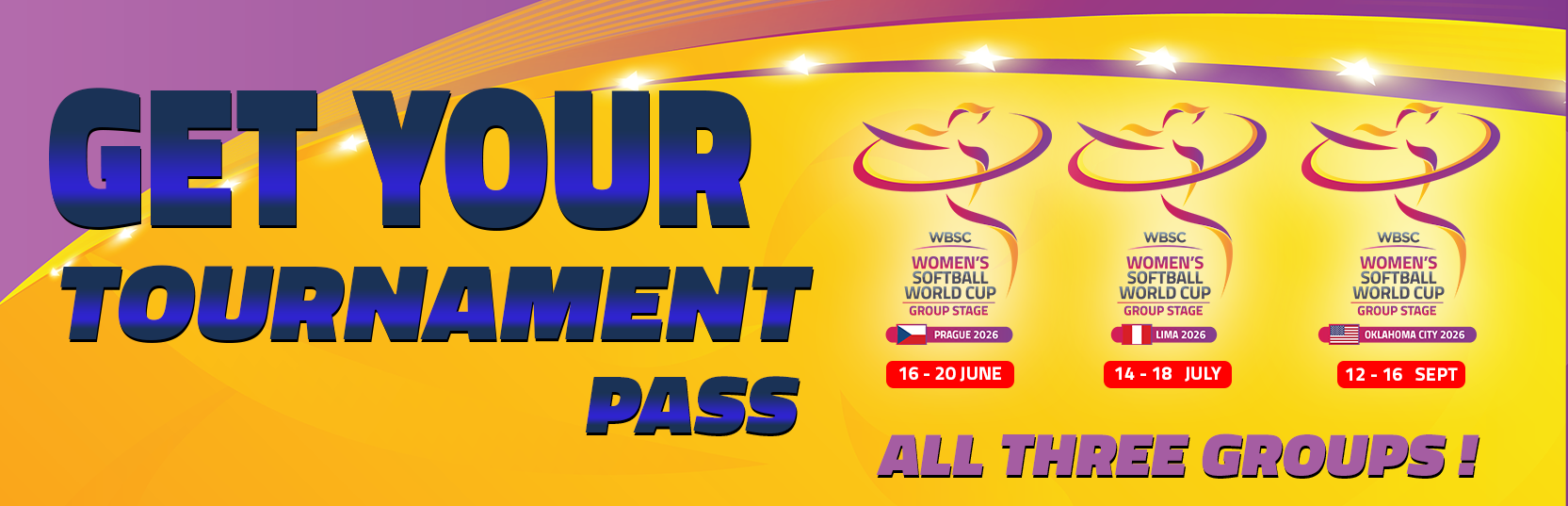 Women's Softball World Cup Tournament Pass