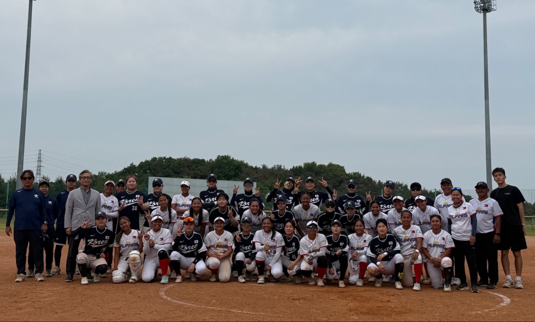 韓国　　フィリピンを招いたソフトボール強化キャンプを実施　2026年アジア大会の代表メンバーを発表