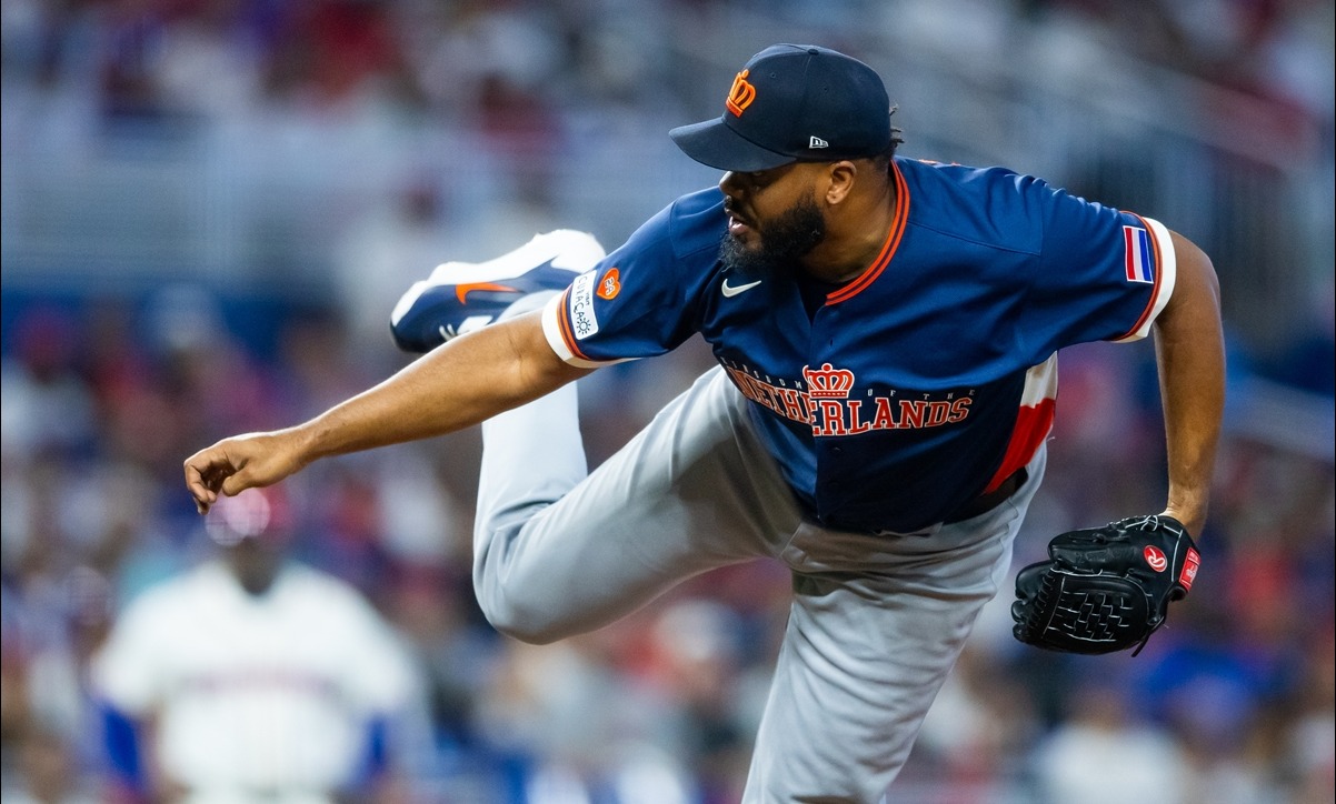 La estrella internacional neerlandesa Kenley Jansen, tercero en la lista histórica de salvamentos de la MLB