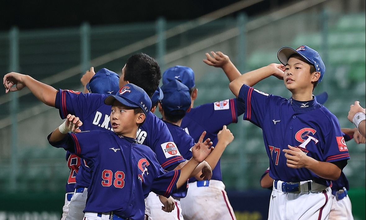 世界排名前四強在2025 WBSC U-12世界盃棒球賽超級循環賽首位糾纏