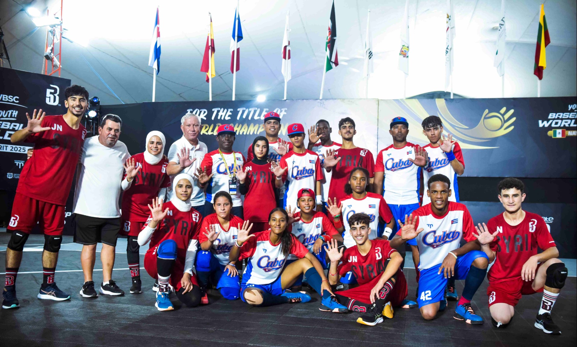 Cuba amplía su ventaja al frente del Ranking Mundial de Baseball5 de la WBSC; Siria entra en la clasificación por primera vez