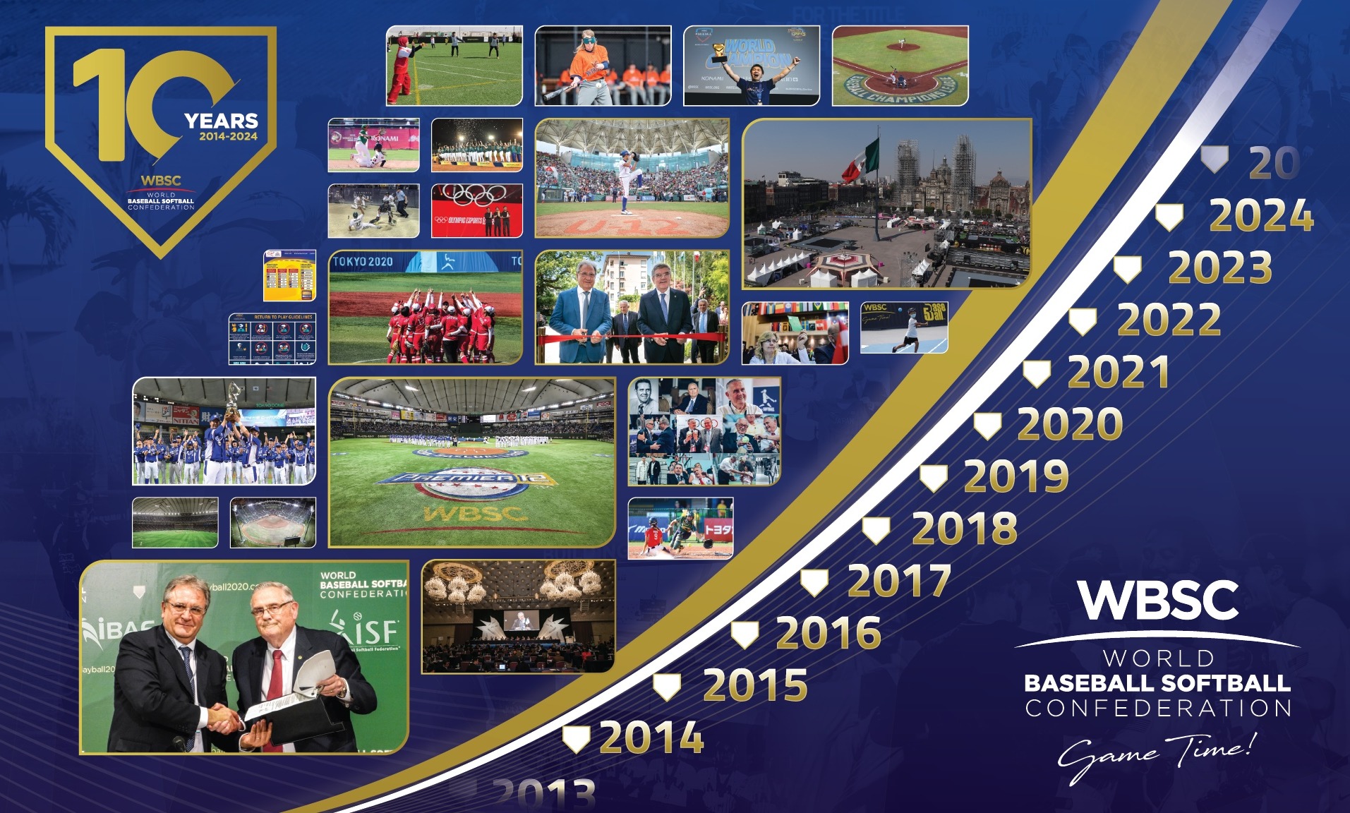 La comunidad de Béisbol/Softbol celebra el décimo aniversario de la WBSC y el Día Mundial del Béisbol y Softbol