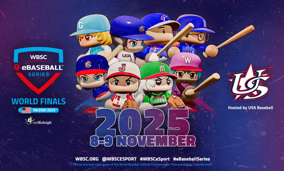 Visit Raleigh成為 WBSC eBaseball™ 系列賽美國站及世界決賽呈現贊助商