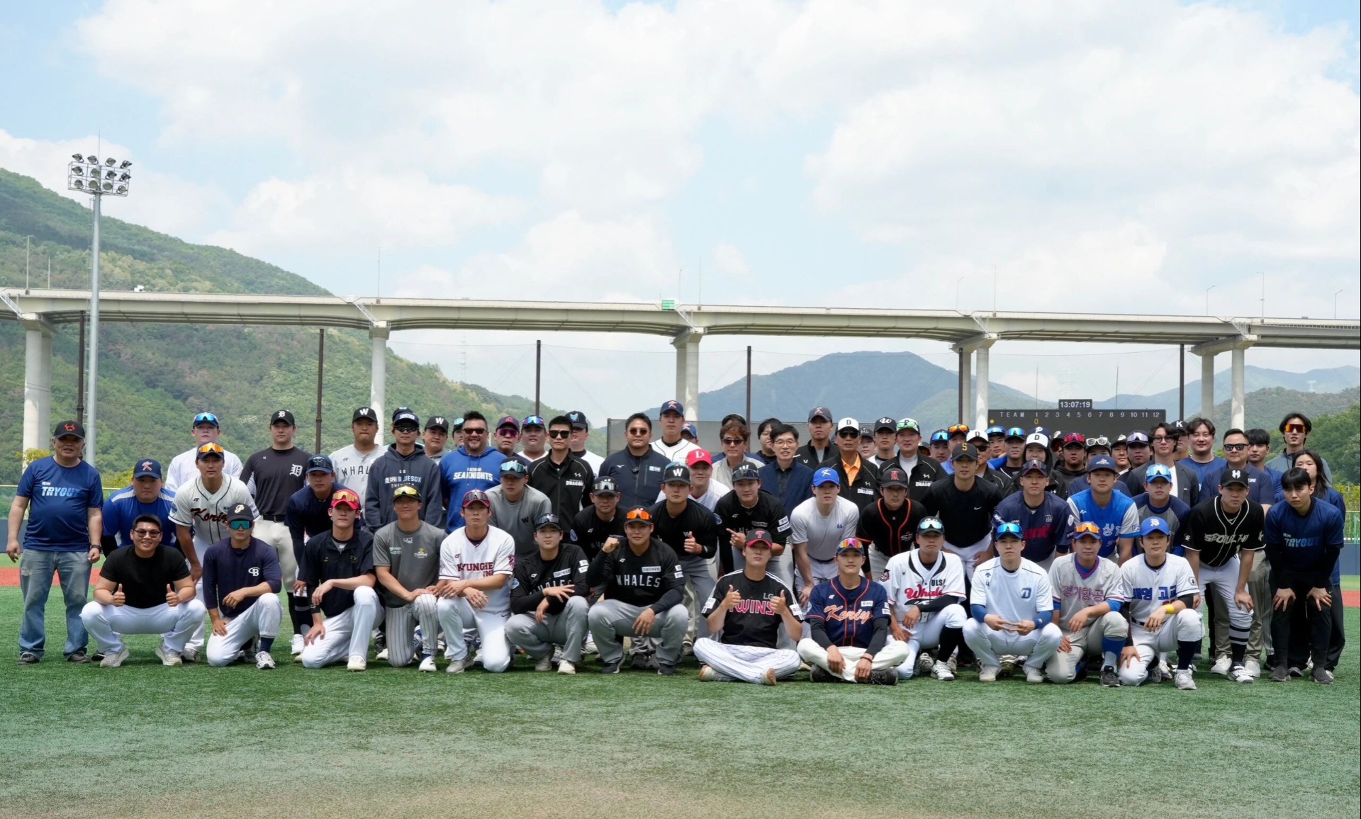 Chinese Professional Baseball stages historic international tryout in Korea