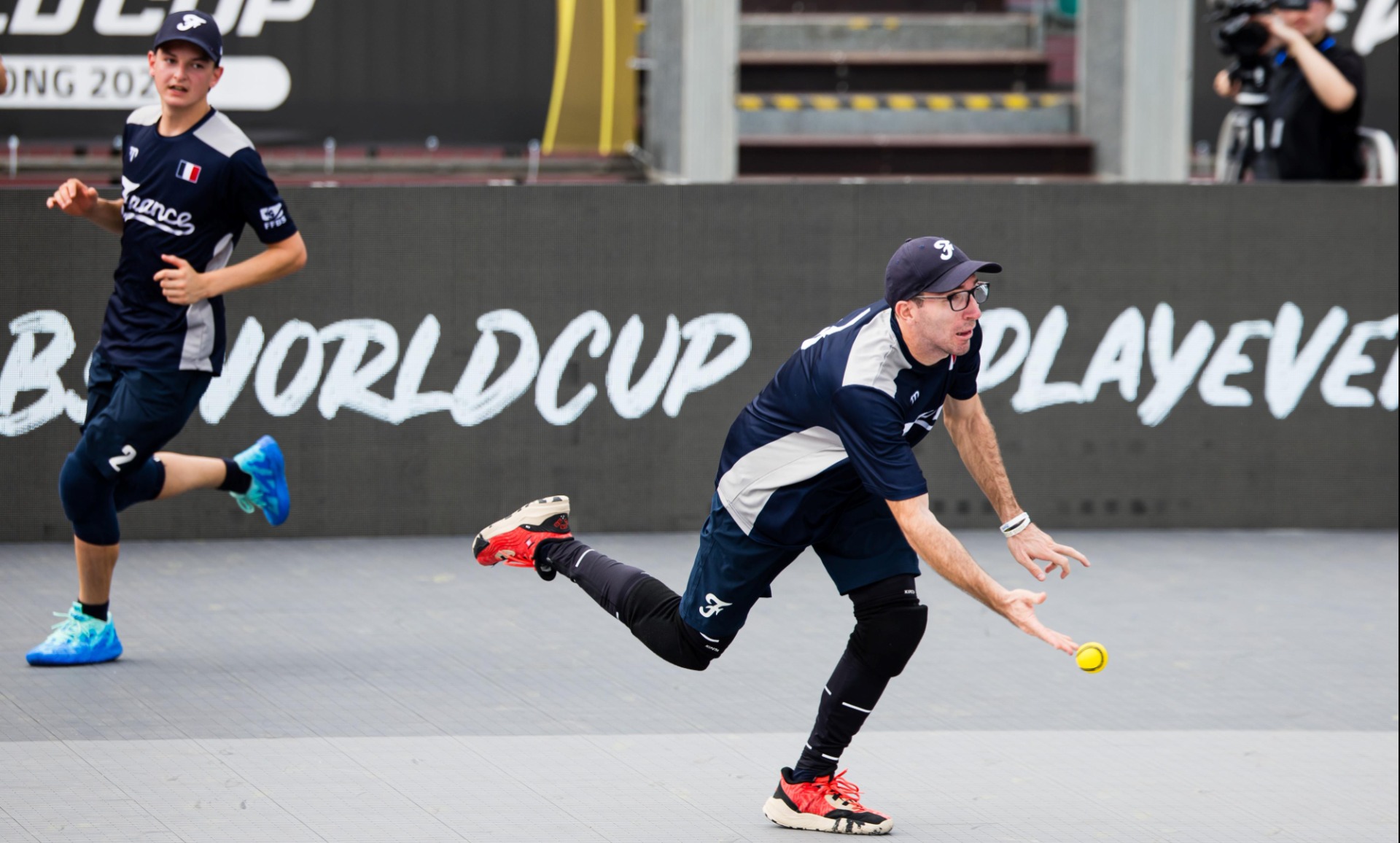 Flavien Hasslauer: La France réalise une bonne entame à la Coupe du Monde de Baseball5 WBSC 2024