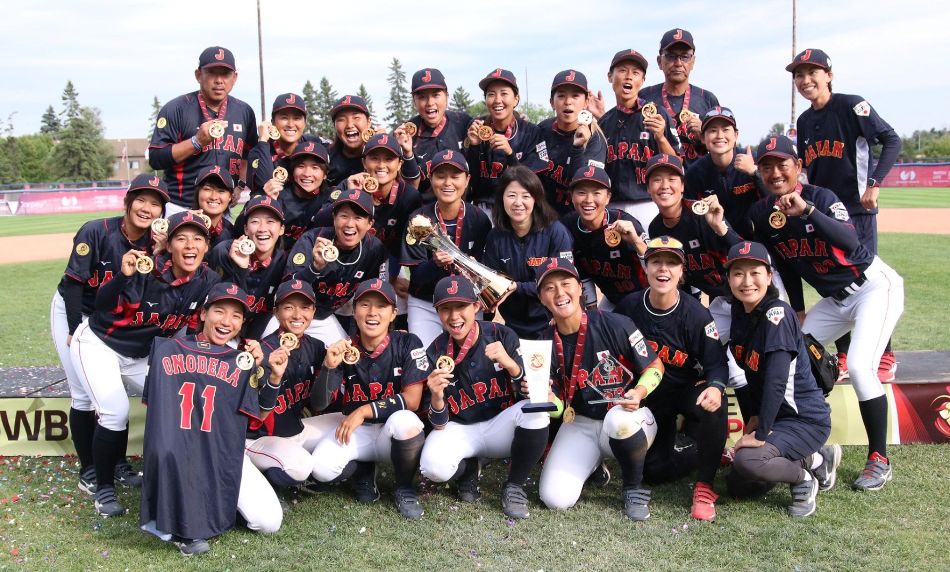Japan continues to lead WBSC Women’s Baseball World Ranking