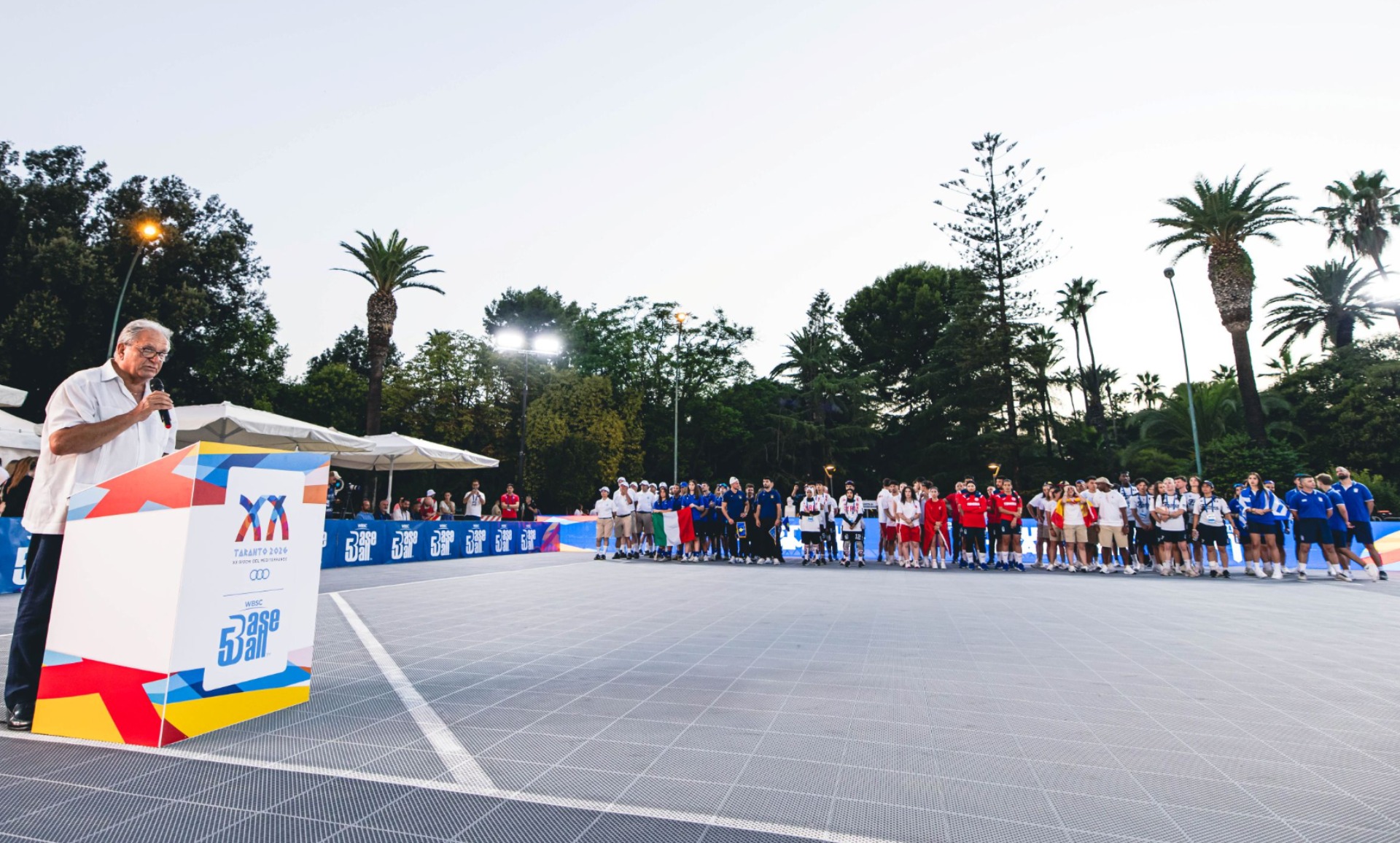 President Fraccari: Baseball5 Mediterranean Games debut marks "historic moment" for the sport