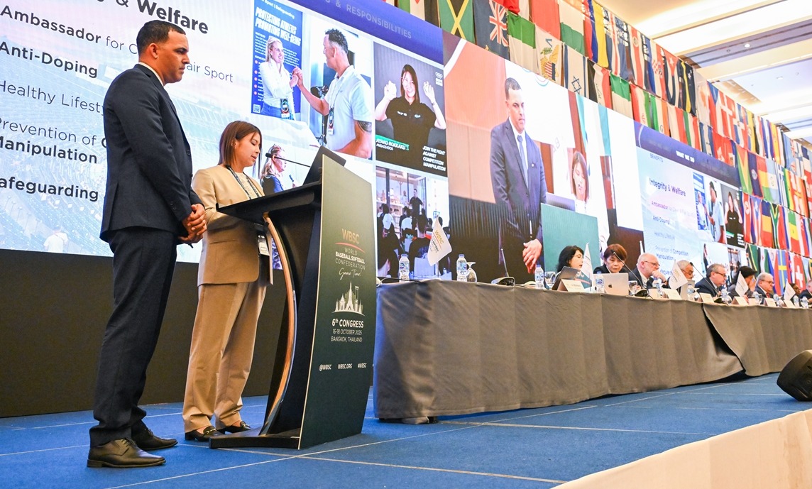 WBSC Congress unanimously approves Athletes Declaration