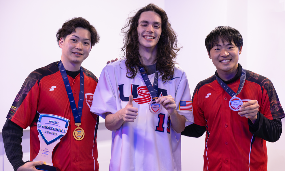 Experience, perseverance keys for top three players in WBSC eBaseball™ Series
