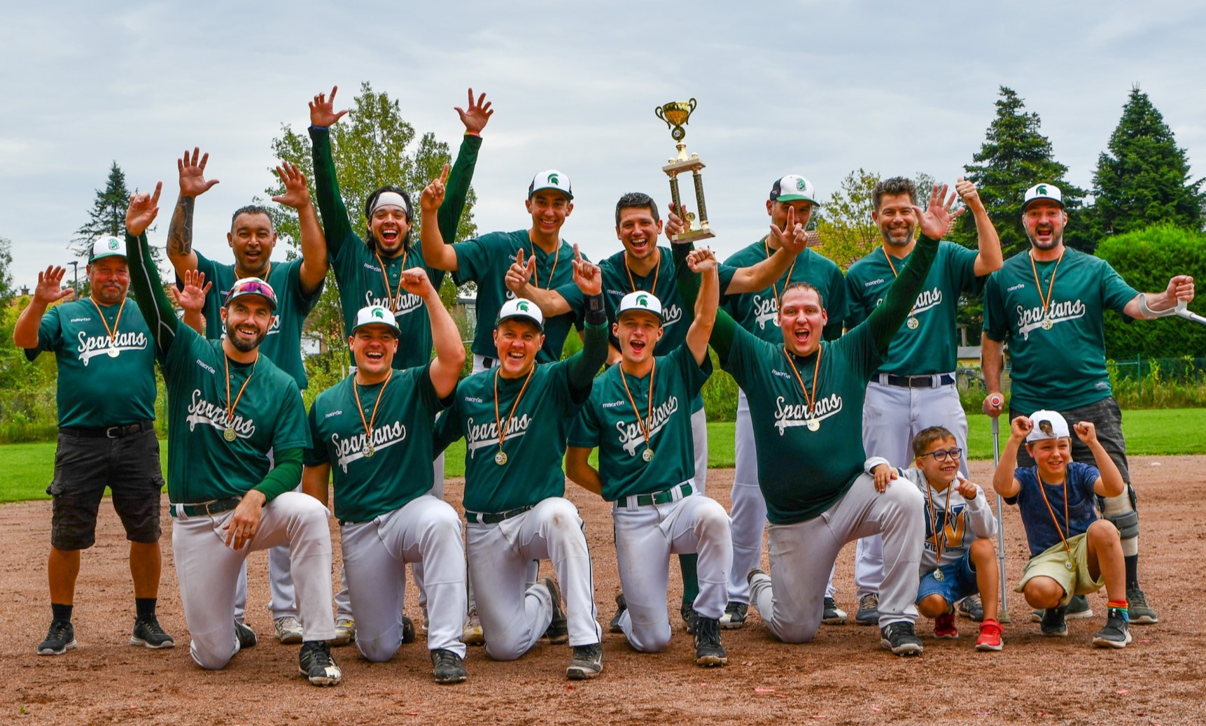 Deurne Spartans are Men's Softball Champions 2024 Royal Belgian