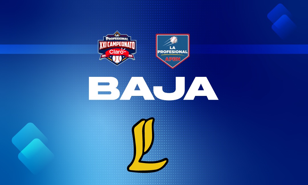 Baja en el Roster de los Leones de León 16-11-25