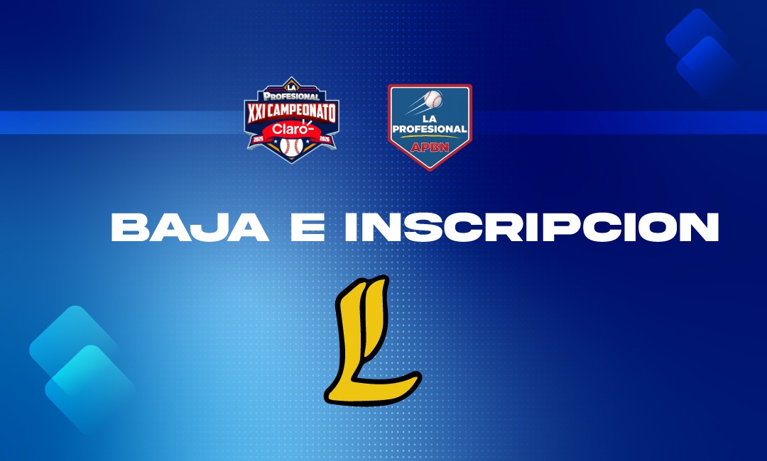 Cambio en el Roster de los Leones de León 17-12-25