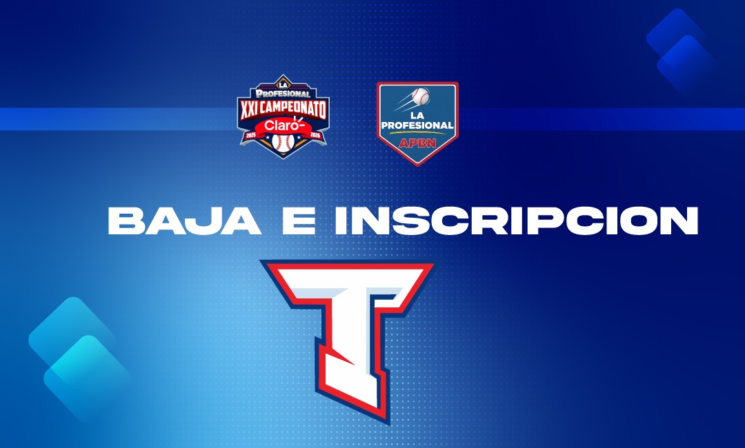 Cambio en el Roster de los Tigres de Chinandega 12-11-25