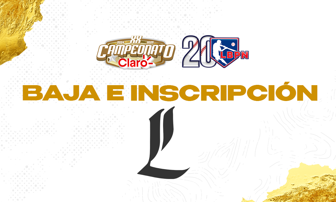 Cambio en el Roster de los Leones de León 19-11-24
