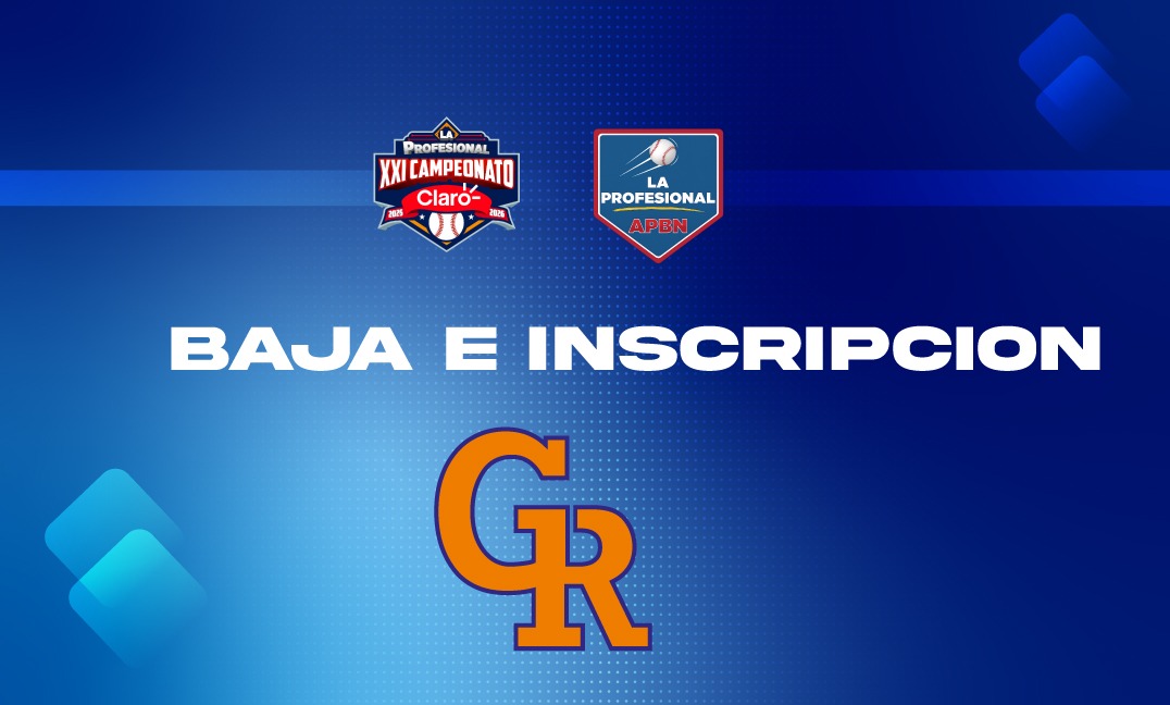Cambio en el Roster de los Gigantes de Rivas 18-11-25