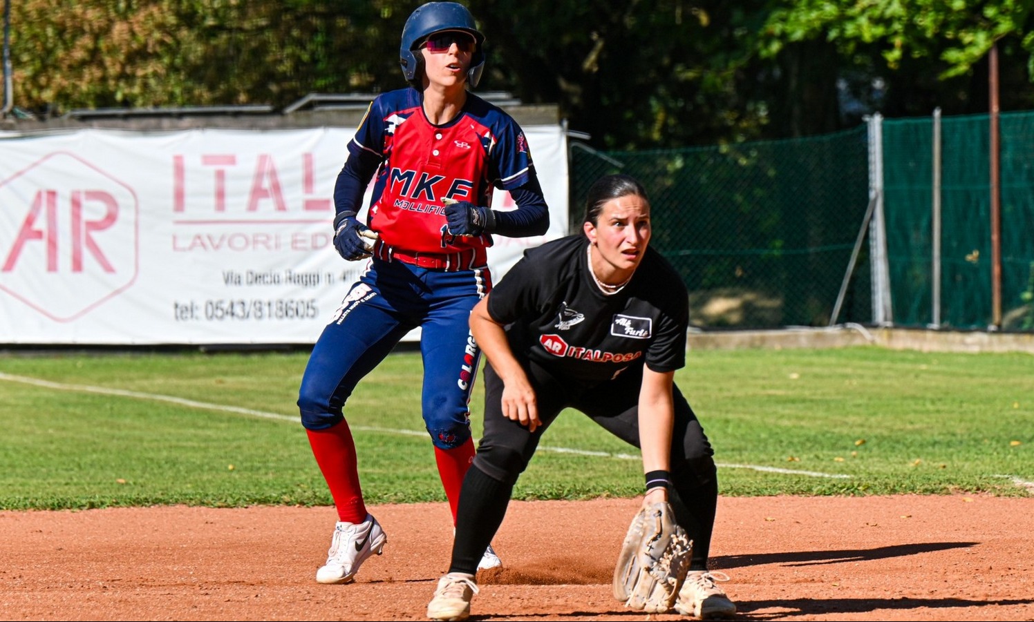 Italian Softball Series, spettacolo al Buscherini: pari tra Bollate e Forlì, finale aperta