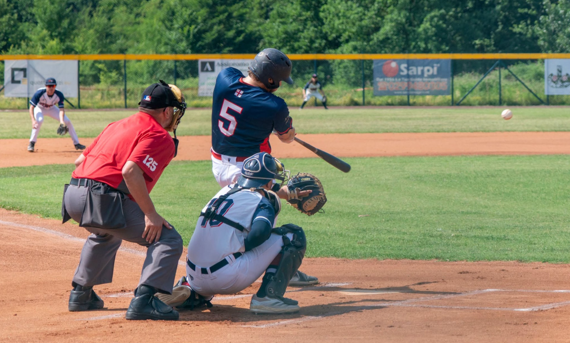 Photo: fibs.it Serie A Silver Baseball, Milano 1946, Platform TMC Poviglio nel Girone A e Tecnovap Verona nel Girone B ai playoff