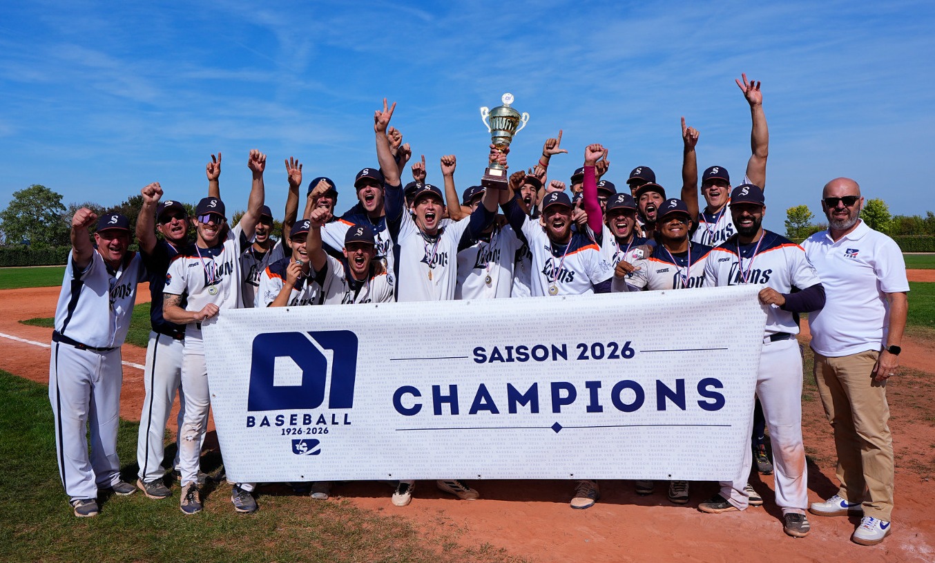 Savigny-sur-Orge Lions end 22-year wait for French Baseball title