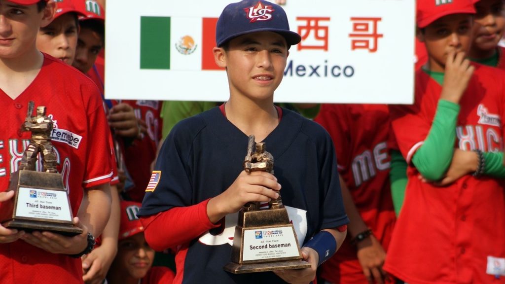 Anthony Volpe at the U-12 Baseball World Cup