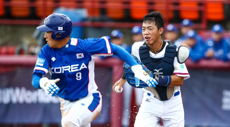 Korea defeat Chinese Taipei, Australia outscore Italy to open Day 2 of the U-18 Baseball World Cup