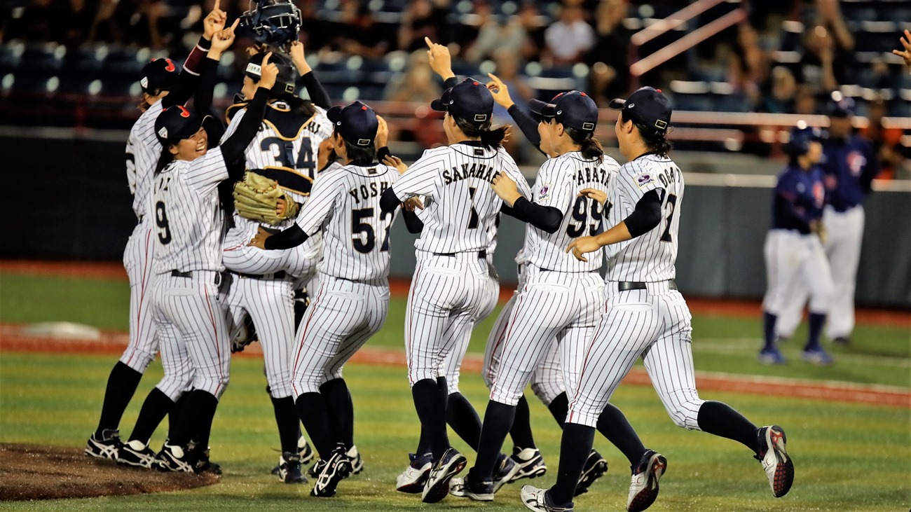 Japón gana la sexta Copa Mundial de Béisbol Femenino consecutiva