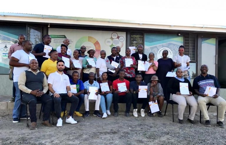 The WBSC African Development Project lands in Lesotho