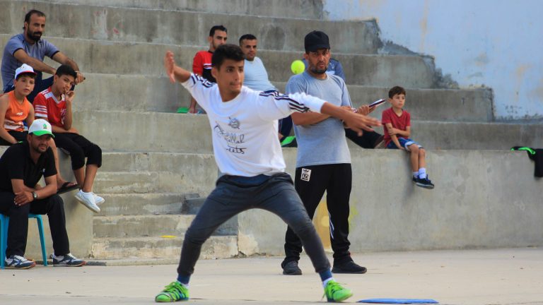 Baseball5 finds its way into the Gaza Strip