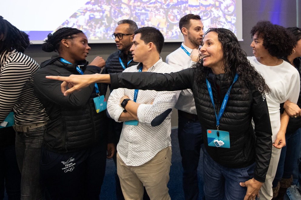 International Athletes Forum Maria Soto