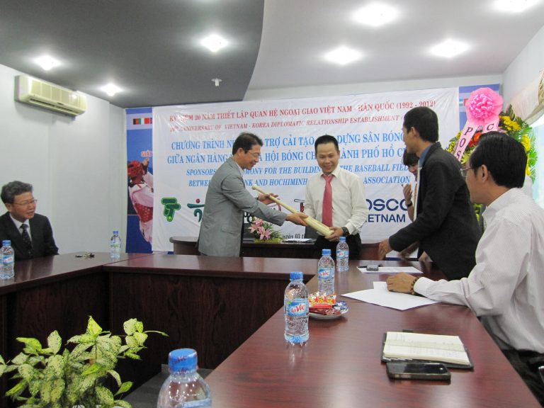 Baseball Park Construction Event in Vietnam