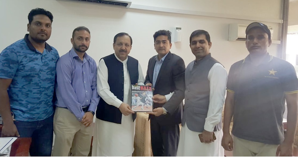 Akbar Hussain Durrani was impressed by youth baseball development in Pakistan