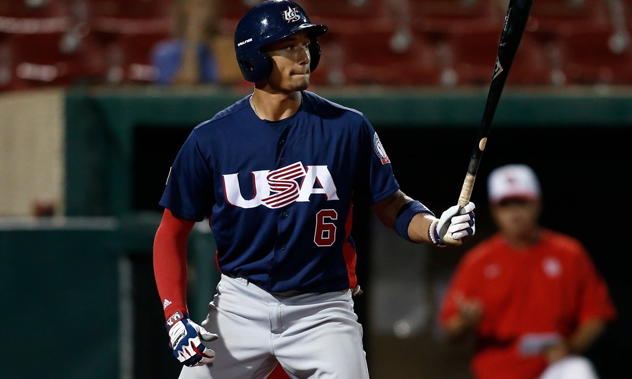 Estrella de la Copa Mundial de Béisbol WBSC Sub-15 Lewis seleccionado en primer lugar del draft MLB 2017