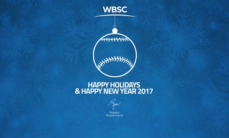 WBSCより世界中のみなさまが素敵なクリスマスと年末年始を迎えられますように!